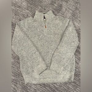 Gran Sasso Men’s Luxury Lana Wool & Cashmere Italian 1/4 Zip Sweater